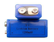 batteria del litio MNO2 di capacità 1200mAh, batterie primarie CR9V del manganese di Li MnO2 aa