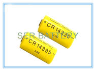 2/3AA cellula primaria del litio di alto potere della batteria CR14335 3.0V 800mAh del litio MNO2