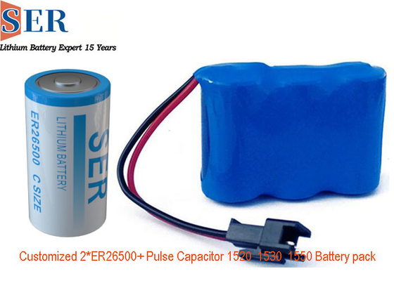 10.8V batterie personalizzate Li-SOCL2 3ER26500 3S1P batterie primarie di dimensioni C per biciclette