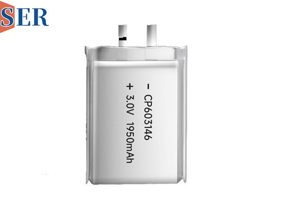 CP603146 durata di prodotto in magazzino lunga della batteria al litio 3v delle cellule ultra sottili primarie del sacchetto Li-MnO2