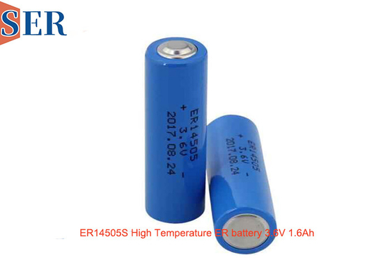 3.6Volt Batteria primaria ad alta temperatura al litio LiSOCL2 ER14505S AA Dimensione per contatore di utilità