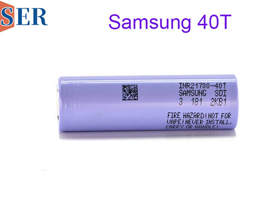 Batteria Samsung Li Ion 3.6V cilindrica ricaricabile per utensili elettrici