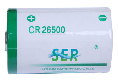 Batteria CR26500 5000mAh 3.0V del litio MNO2 di dimensione di C per il contatore per acqua intelligente di IC