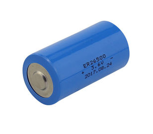 Dimensione 3.6V 8500mAh ER26500 della batteria C di Cyclindrical Li SOCL2 per Tadiran TL2200/TL4920