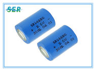 1200mAh Saft una batteria al litio da 3,6 volt, forma di Cyclindrical della batteria al litio di 1/2AA ER14250