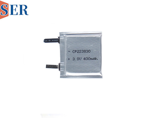 Batteria CP223830 3,0V 400mAh per dispositivi indossabili