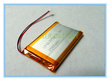 Litio Ion Polymer Battery Pack, batteria LP603759 3.7v 1500mah del PC della compressa del polimero di 063759 Lipo