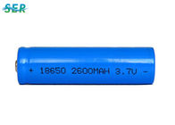 Ione ricaricabile 18650 3.7V 2600mah del litio dell'alta batteria dello scolo per le lampade/lanterne