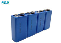 Batteria al litio di ER9V 1200mAh 9V, un litio ricaricabile Ion Battery da 9 volt di Li SOCl2 