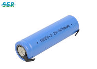 batterie del fosfato del ferro del litio di 3.2V 1500mAh, accumulatore per di automobile del fosfato del ferro del litio IFR 18650