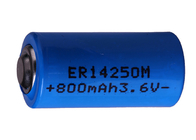 Dimensione R6 ER14250M 800mAh della batteria di pile 1/2AA del litio di LS14250M Li SOCl2 per le macchine utensili di CNC