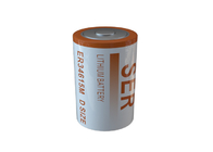 Le batterie di dimensione LiSOCL2 di ER34615M 3.6V D si sviluppano a spirale alta batteria del cloruro di tionile del litio dello scolo