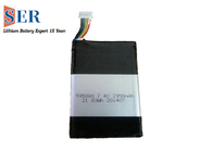 Personalizzi il litio BQ27200 Ion Polymer Cell della batteria 7.4V Lipo 595080 del polimero del litio