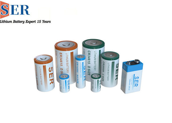 Batteria primaria ER17450H non ricaricabile ER17450M Lithium Thionyl Chloride di ER17450 Li SOCL2
