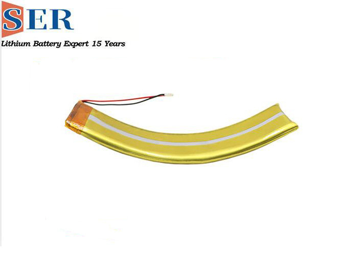 Polimero curvo flessibile personalizzabile Ion Safety Curved Lipo Battery del litio di Li Poly Battery 3.7V