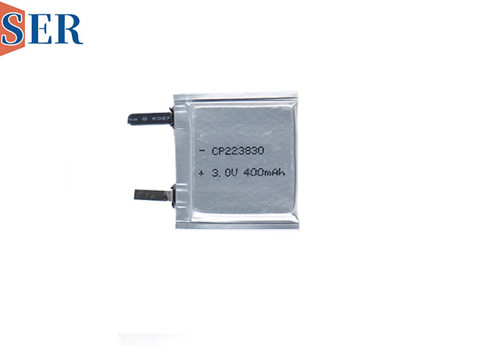 Batteria CP223830 3,0V 400mAh per dispositivi indossabili