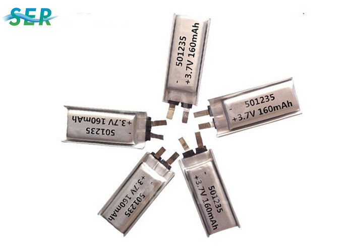Lipo 051235 una batteria ricaricabile di 501235 Li-polimeri per il cellulare del Mp3 GPS PSP elettronico