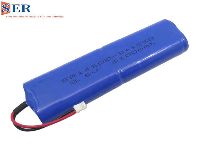 Batteria di ER14505-3P 3.6V 8100mAh LiSOCL2 con il condensatore del connettore SPC1550 di JST