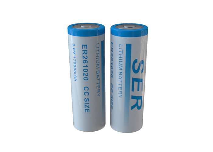 Batteria al litio di ER261020 cc 3.6V LiSOCL2 Bobbin Type Battery 3,6 v