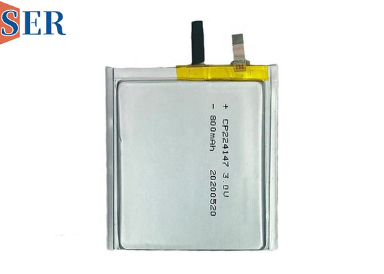 CP224147 Batteria prismatica ultra sottile 3.0V 750mAh Batteria primaria di schede intelligenti