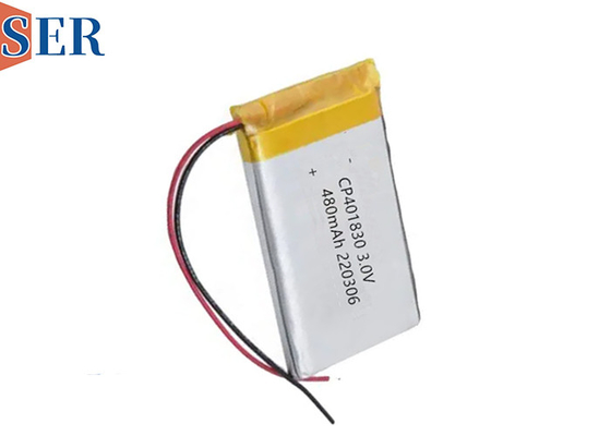 Non ricaricabile Soft Pack Li Mno2 Batteria CP401830 3,0V 400mah Per sensore urinario