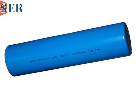ER341245 3.6V Alta capacità 35Ah Li SOCL2 Batteria DD Dimensione Per l'industria automobilistica