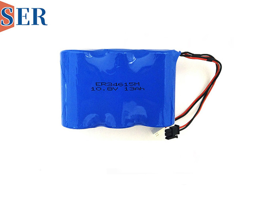 Batterie Li-SOCL2 personalizzate 10.8V 8500mAh ER26500 3S1P Lithium Primary Battery Pack per rilevatore di perdite di vuoto