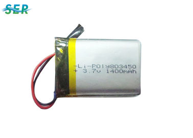 Batteria piana 803450 delle cellule 3,7 V 1500mah Lipo