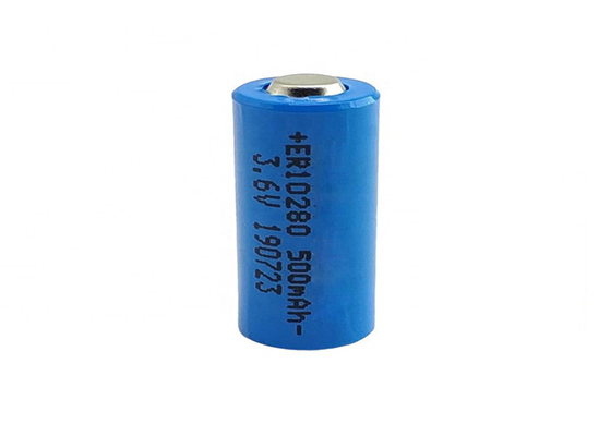 Cloruro di tionile del litio della batteria 3,6 v del litio socl2 del cavo di ER10280 500mAh