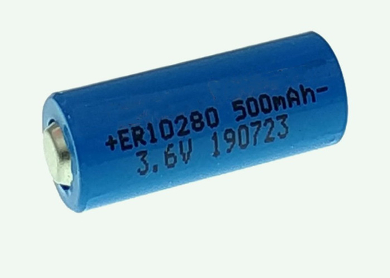Cloruro di tionile del litio del cavo della batteria 500mAh di ER10280 Li SOCL2 per la radio militare