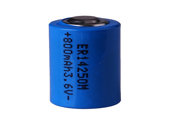 Dimensione R6 ER14250M 800mAh della batteria di pile 1/2AA del litio di LS14250M Li SOCl2 per le macchine utensili di CNC