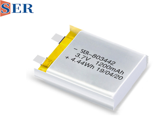 OEM 3.7V 7.4V 11,1 cellula 803442 di Li Ion Polymer Battery 1200mAh Lipo di volt