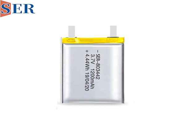 OEM 3.7V 7.4V 11,1 cellula 803442 di Li Ion Polymer Battery 1200mAh Lipo di volt