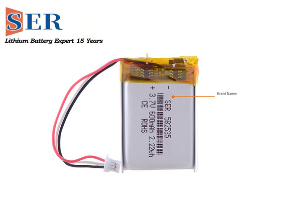 cellula ricaricabile di Lipo della batteria del polimero del litio 5000mAh per l'inseguitore del veicolo