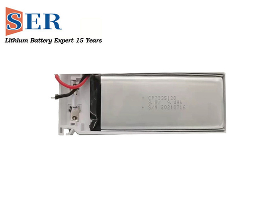 Striscia lunga della batteria di pile 3.0v del litio CP7835128 meno le batterie di bambù ultra sottili comuni Limno2