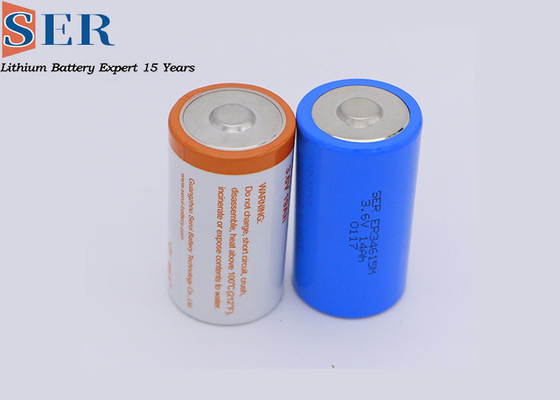 La batteria eliminabile di ER Li SOCL2 del litio di ER48660 3.6V personalizza la forma del cilindro