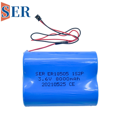 Batteria del metallo del litio di dimensione 2/3A della batteria 1S3P 3.6V 7.2V 10.8V ER 2/3A di ER14505 Li SOCL2