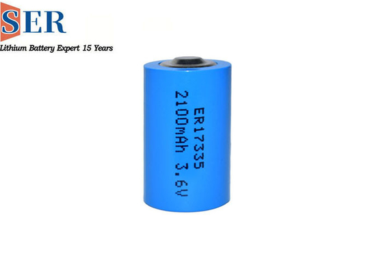 Metro pratico della batteria ER17335S di MSDS Li SOCL2 cellula ad alta temperatura primaria del litio da 3,6 volt